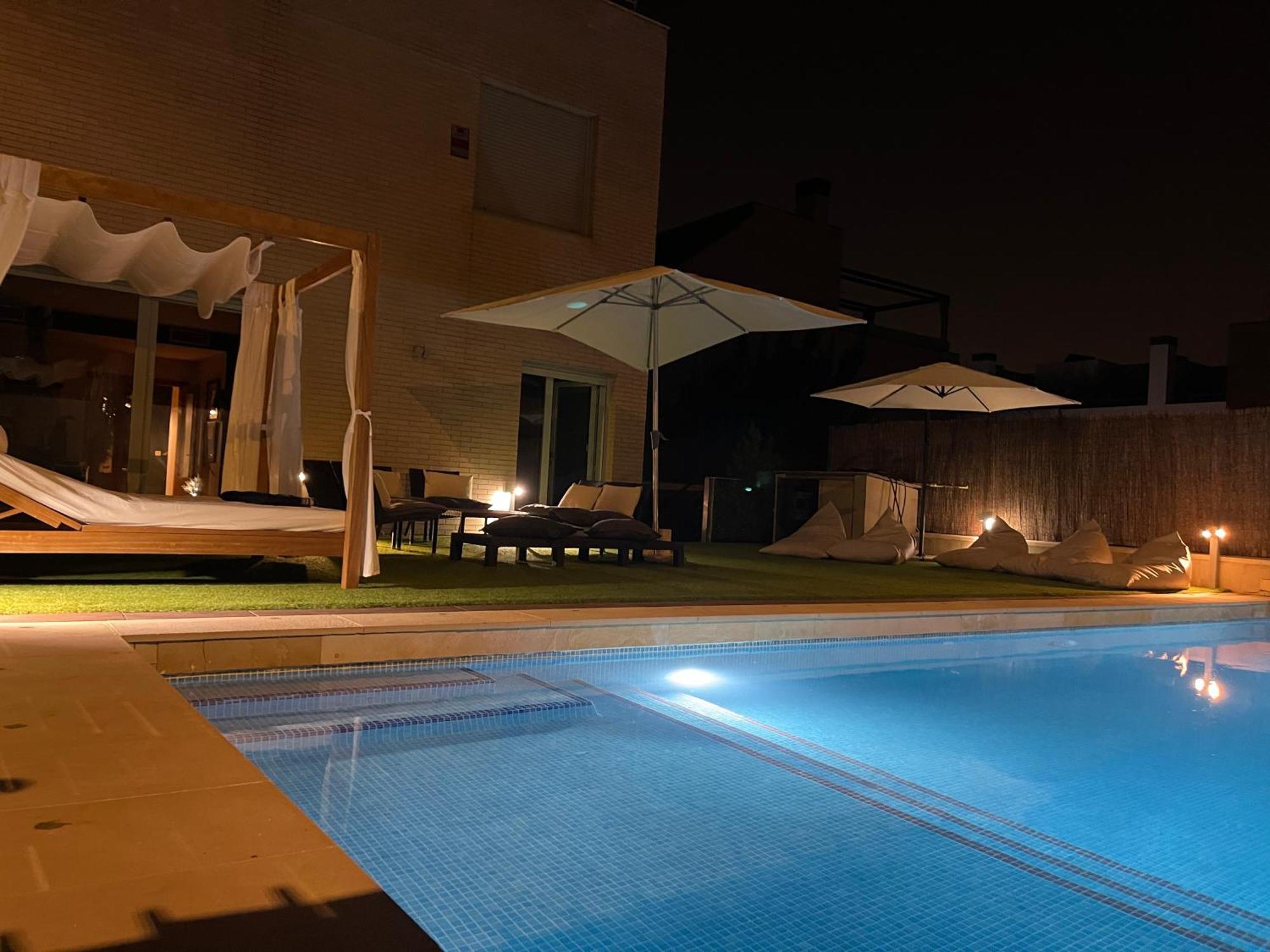 Valdevebas Chalet Con Piscina Madrid Esterno foto