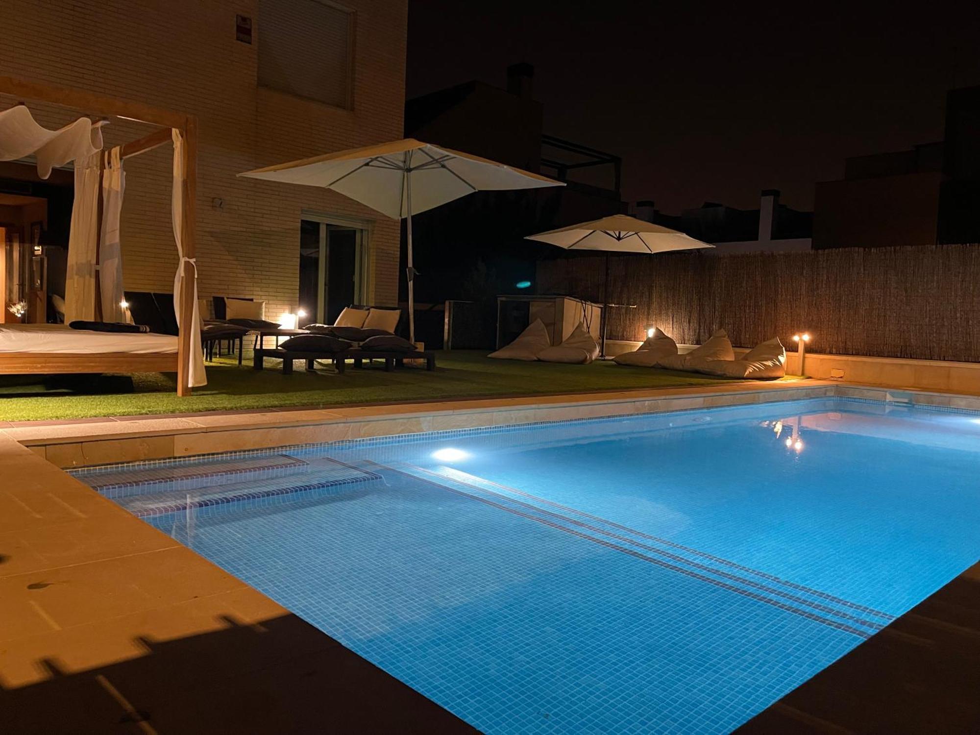 Valdevebas Chalet Con Piscina Madrid Esterno foto