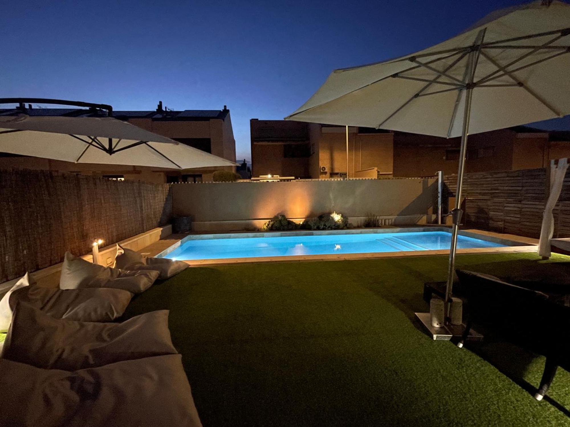 Valdevebas Chalet Con Piscina Madrid Esterno foto